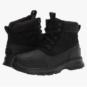 New UGG Men's Emmett Duck Boot, Black Size 8
